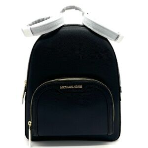 Michael Kors Medium Jaycee Backpack Black/Gold
